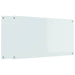 Keukenachterwand 2 st Wit 110 x 60 cm gehard glas