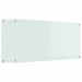 Keukenachterwand 2 st Wit 120 x 60 cm gehard glas