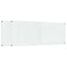 Keukenachterwand 2 st Doorzichtig 110 x 40 cm gehard glas