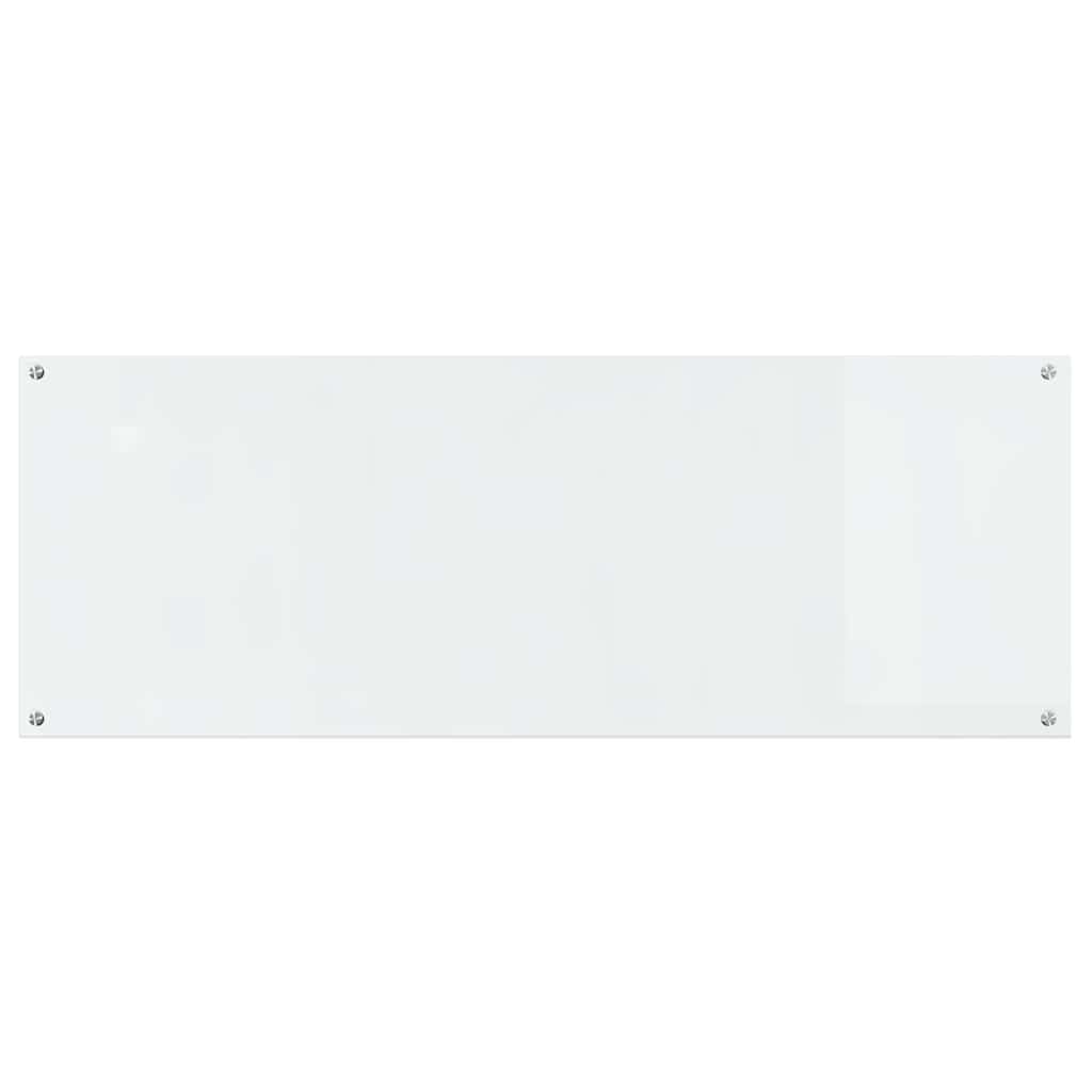 Keukenachterwand 2 st Doorzichtig 110 x 40 cm gehard glas