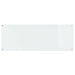Keukenachterwand 2 st Doorzichtig 110 x 40 cm gehard glas