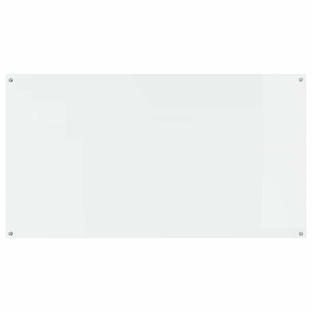 Keukenachterwand 2 st Doorzichtig 110 x 60 cm gehard glas