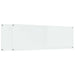 Keukenachterwand 2 st Doorzichtig 120 x 40 cm gehard glas