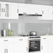 Keukenachterwand 2 st Doorzichtig 120 x 50 cm gehard glas