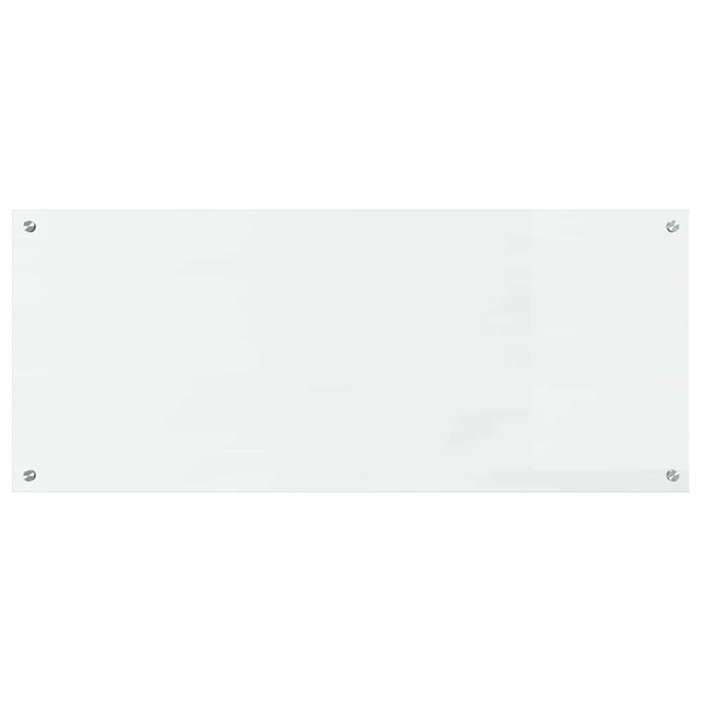 Keukenachterwand 2 st Doorzichtig 120 x 50 cm gehard glas
