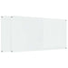 Keukenachterwand 2 st Doorzichtig 120 x 60 cm gehard glas