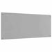 Keukenachterwand 2 st Lichtgrijs 120 x 50 cm gehard glas