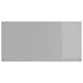 Keukenachterwand 2 st Lichtgrijs 120 x 60 cm gehard glas