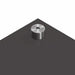 Keukenachterwand 2 st Donkergrijs 110 x 60 cm gehard glas