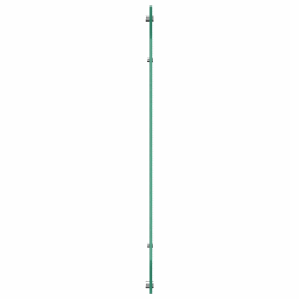 Keukenachterwand 2 st Donkergrijs 110 x 60 cm gehard glas