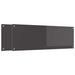 Keukenachterwand 2 st Donkergrijs 120 x 40 cm gehard glas