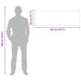 Keukenachterwand 2 st Donkergrijs 120 x 40 cm gehard glas