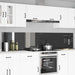 Keukenachterwand 2 st Donkergrijs 120 x 50 cm gehard glas