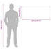 Keukenachterwand 2 st Donkergrijs 120 x 50 cm gehard glas