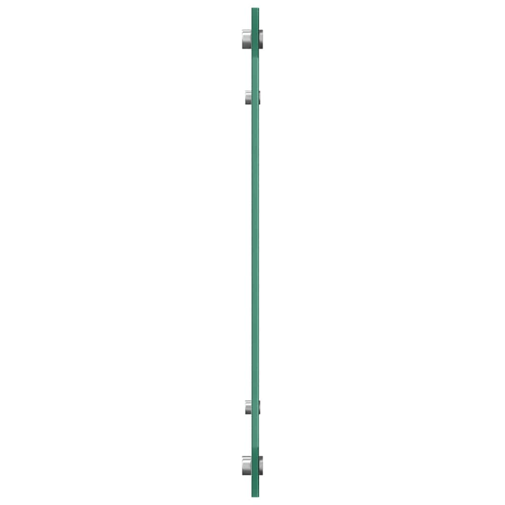 Keukenachterwand 2 st Wit 70 x 50 cm gehard glas