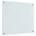 Keukenachterwand 2 st Wit 70 x 60 cm gehard glas