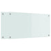 Keukenachterwand 2 st Wit 80 x 40 cm gehard glas