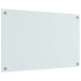 Keukenachterwand 2 st Wit 80 x 50 cm gehard glas