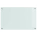 Keukenachterwand 2 st Wit 80 x 50 cm gehard glas