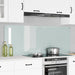 Keukenachterwand 2 st Wit 80 x 60 cm gehard glas