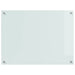 Keukenachterwand 2 st Wit 80 x 60 cm gehard glas
