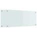 Keukenachterwand 2 st Wit 90 x 40 cm gehard glas
