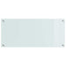 Keukenachterwand 2 st Wit 90 x 40 cm gehard glas
