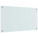 Keukenachterwand 2 st Wit 90 x 50 cm gehard glas