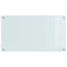 Keukenachterwand 2 st Wit 90 x 50 cm gehard glas