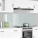 Keukenachterwand 2 st Wit 90 x 60 cm gehard glas