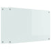 Keukenachterwand 2 st Wit 90 x 60 cm gehard glas