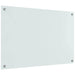 Keukenachterwand 2 st Wit 90 x 60 cm gehard glas