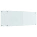 Keukenachterwand 2 st Wit 100 x 40 cm gehard glas