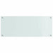 Keukenachterwand 2 st Wit 100 x 40 cm gehard glas
