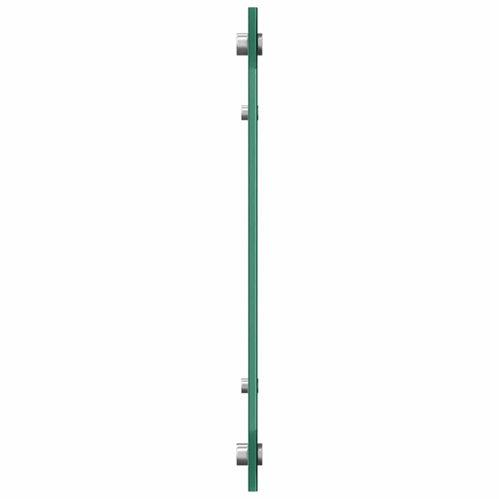 Keukenachterwand 2 st Wit 100 x 40 cm gehard glas