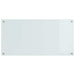 Keukenachterwand 2 st Wit 100 x 50 cm gehard glas