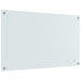 Keukenachterwand 2 st Wit 100 x 60 cm gehard glas