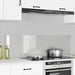 Keukenachterwand 2 st Doorzichtig 70 x 40 cm gehard glas
