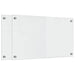 Keukenachterwand 2 st Doorzichtig 70 x 40 cm gehard glas