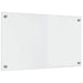 Keukenachterwand 2 st Doorzichtig 70 x 40 cm gehard glas