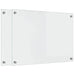 Keukenachterwand 2 st Doorzichtig 70 x 50 cm gehard glas