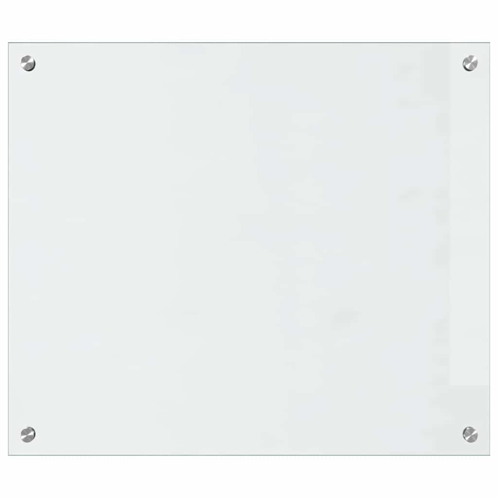 Keukenachterwand 2 st Doorzichtig 70 x 60 cm gehard glas