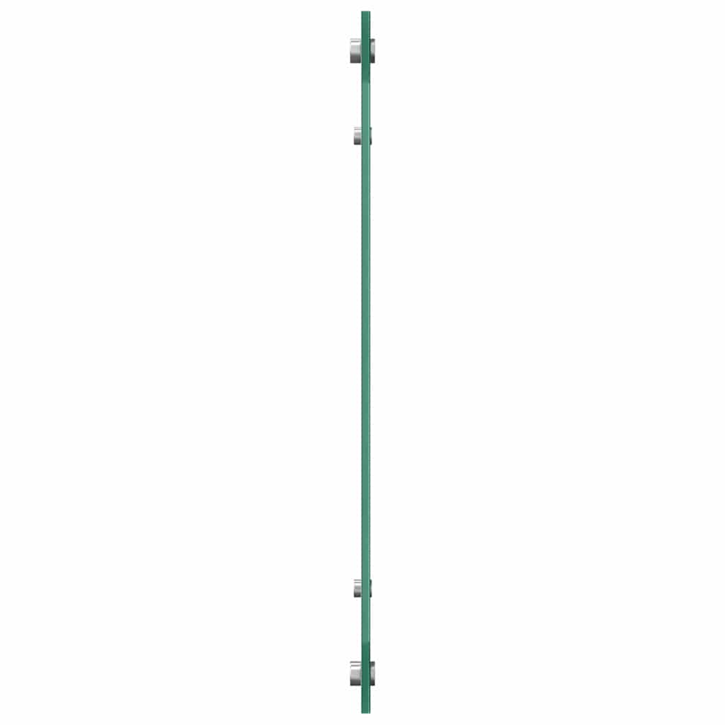 Keukenachterwand 2 st Doorzichtig 70 x 60 cm gehard glas