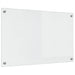 Keukenachterwand 2 st Doorzichtig 80 x 50 cm gehard glas