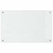 Keukenachterwand 2 st Doorzichtig 80 x 50 cm gehard glas