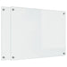 Keukenachterwand 2 st Doorzichtig 80 x 60 cm gehard glas