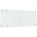 Keukenachterwand 2 st Doorzichtig 90 x 40 cm gehard glas