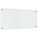 Keukenachterwand 2 st Doorzichtig 90 x 40 cm gehard glas