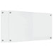 Keukenachterwand 2 st Doorzichtig 90 x 50 cm gehard glas