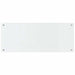 Keukenachterwand 2 st Doorzichtig 100 x 40 cm gehard glas